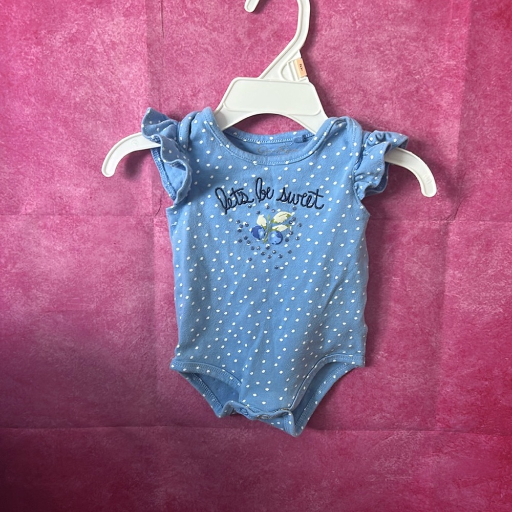 (3 for $10) 3-6 Month Baby Jessica Simpson Onesie